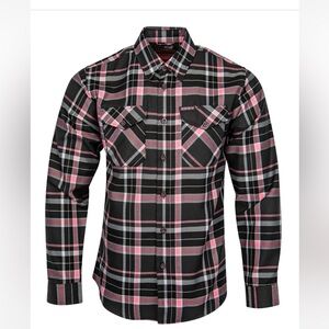 DIXXON ‘I Love Boobies’ Flannel Shirt